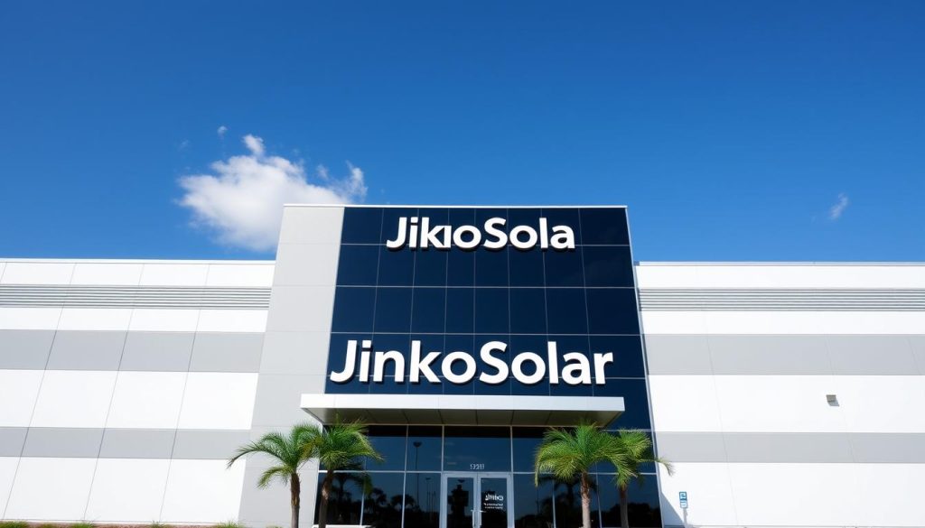 JinkoSolar manufacturing facility in Jacksonville, Florida